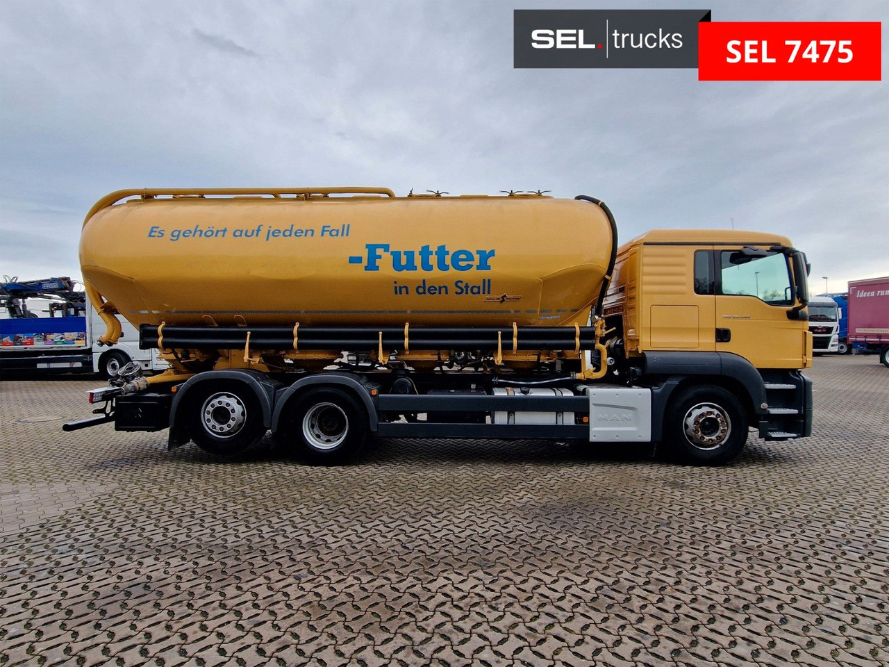MAN TGS 26.440 6X2-4 LL / SILO / ZF Int. / Spitzer / - Caminhão tanque: foto 3 MAN TGS 26.440 6X2-4 LL / SILO / ZF Int. / Spitzer / - Caminhão tanque: foto 3