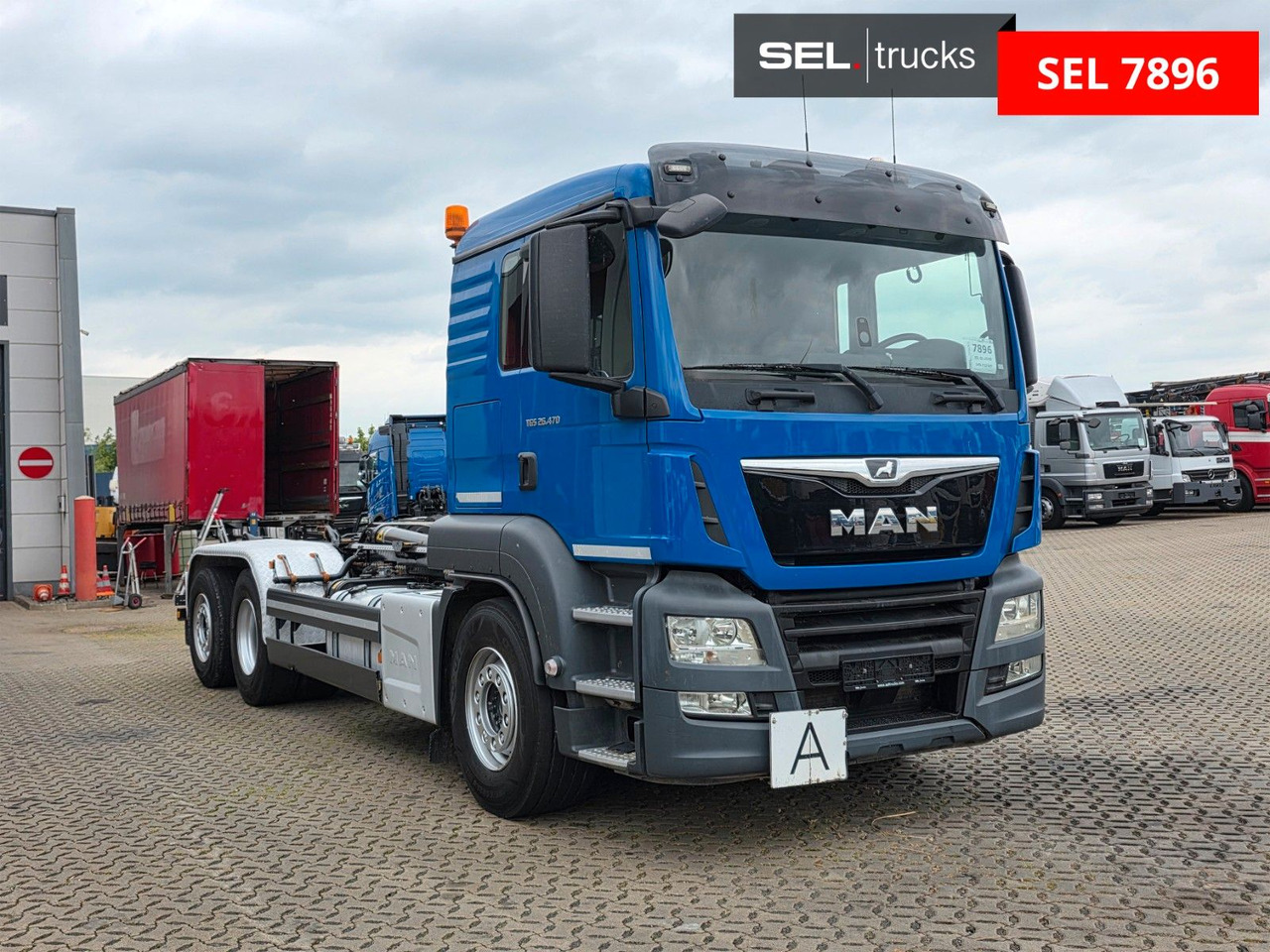 MAN TGS 26.470 6X2-4 BL / Intarder / Lenkachse / 6D - Caminhão polibenne: foto 3 MAN TGS 26.470 6X2-4 BL / Intarder / Lenkachse / 6D - Caminhão polibenne: foto 3