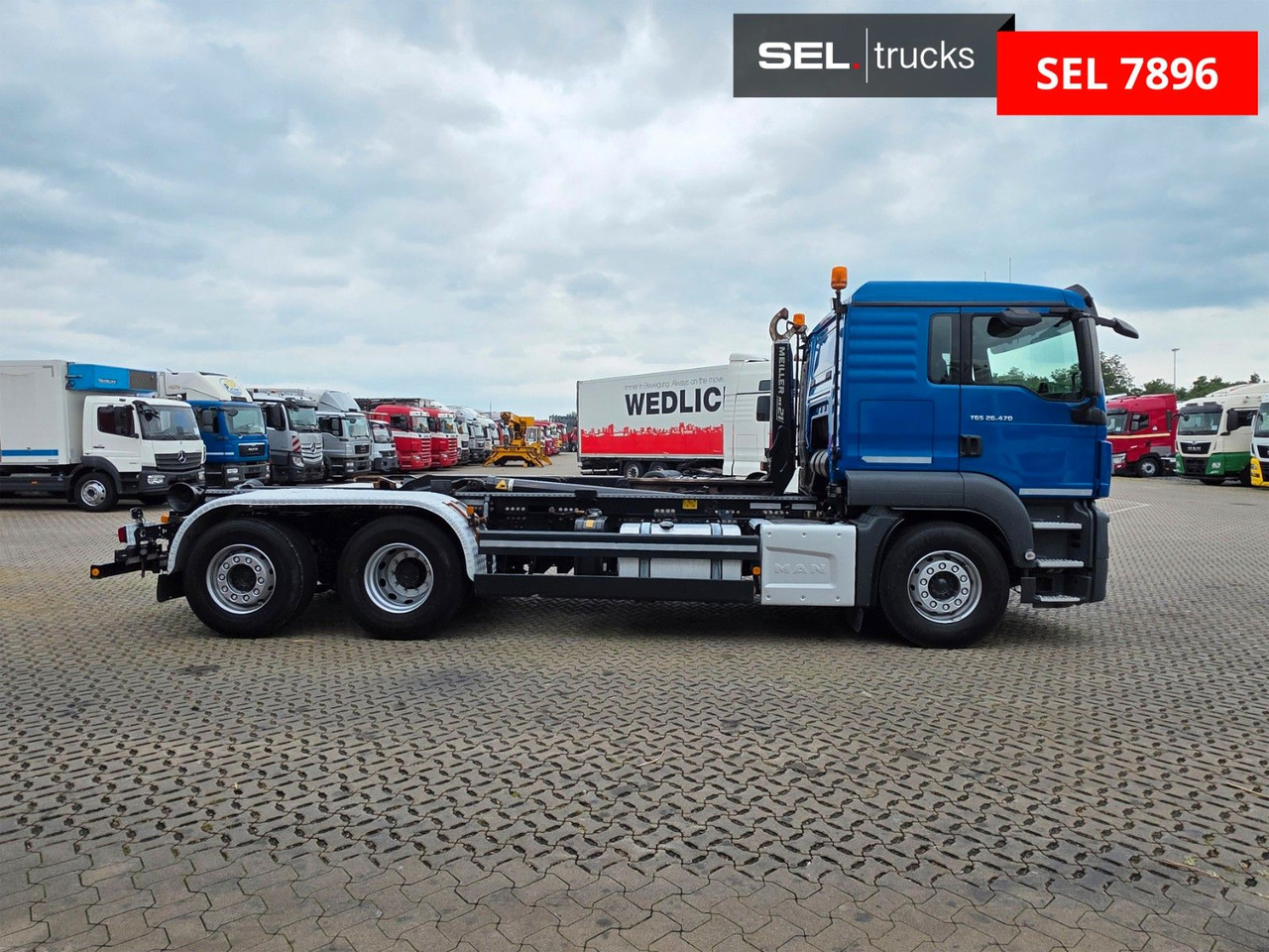 MAN TGS 26.470 6X2-4 BL / Intarder / Lenkachse / 6D - Caminhão polibenne: foto 4 MAN TGS 26.470 6X2-4 BL / Intarder / Lenkachse / 6D - Caminhão polibenne: foto 4