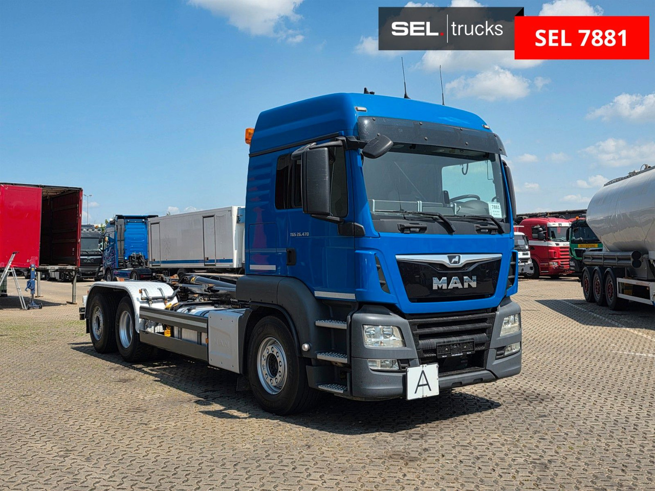 MAN TGS 26.470 6x2-4 BL /Intarder / Lenkachse / 6D - Caminhão polibenne: foto 3 MAN TGS 26.470 6x2-4 BL /Intarder / Lenkachse / 6D - Caminhão polibenne: foto 3