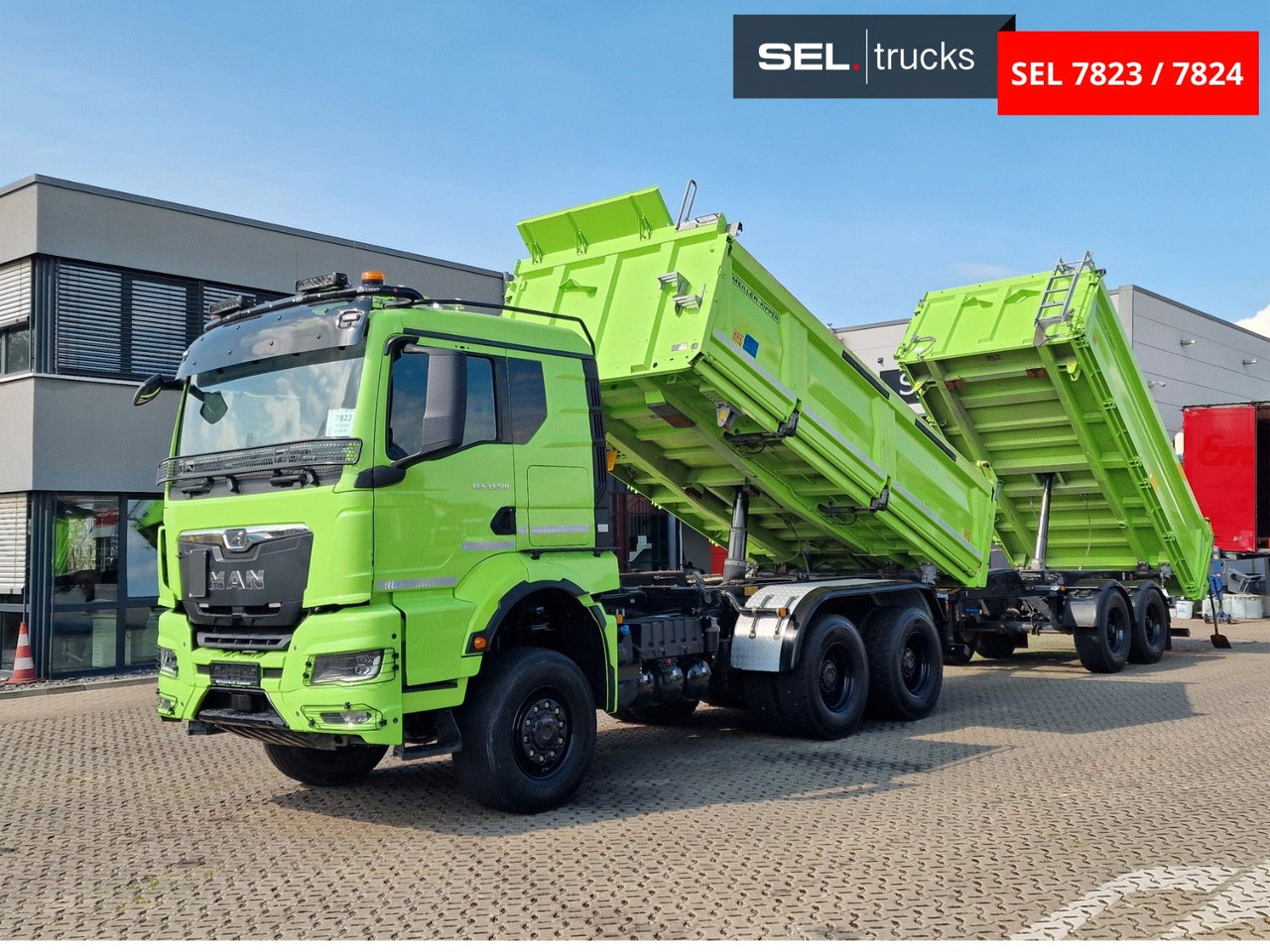 MAN TGS 33.510 6x6 BL CH /Dreiseitenkipper /6x6 / 6D - Caminhão basculante: foto 2 MAN TGS 33.510 6x6 BL CH /Dreiseitenkipper /6x6 / 6D - Caminhão basculante: foto 2