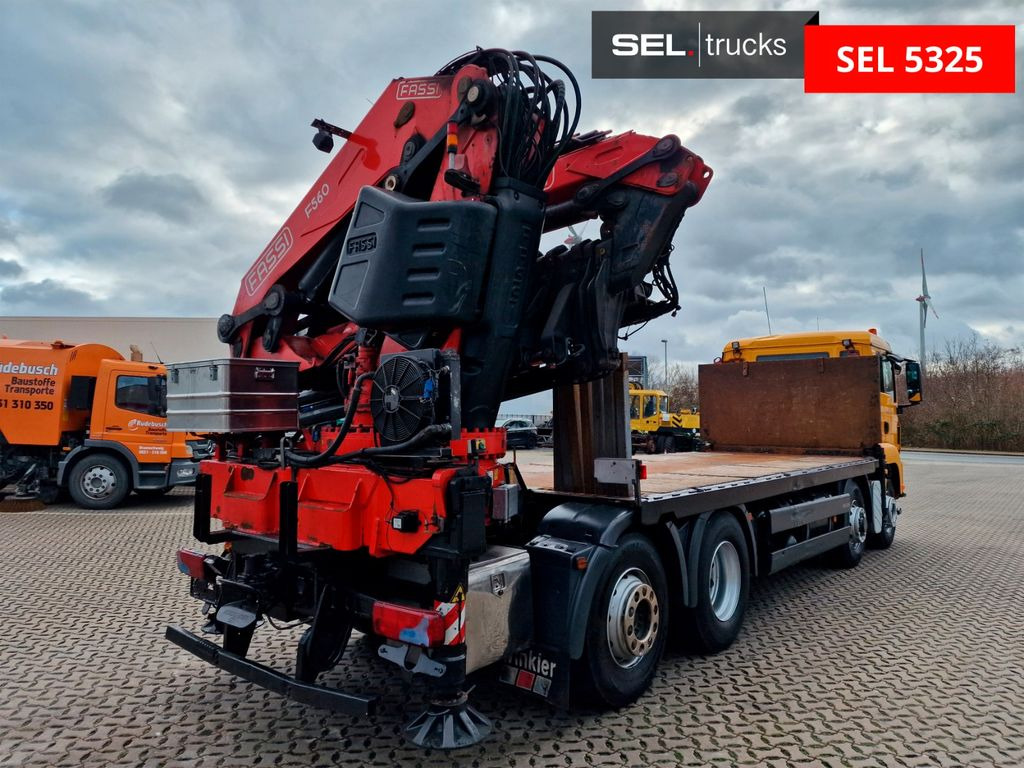 MAN TGS 35.480 8X4H-6 BL / Intarder / FASSI F560 - Caminhão grua: foto 5 MAN TGS 35.480 8X4H-6 BL / Intarder / FASSI F560 - Caminhão grua: foto 5
