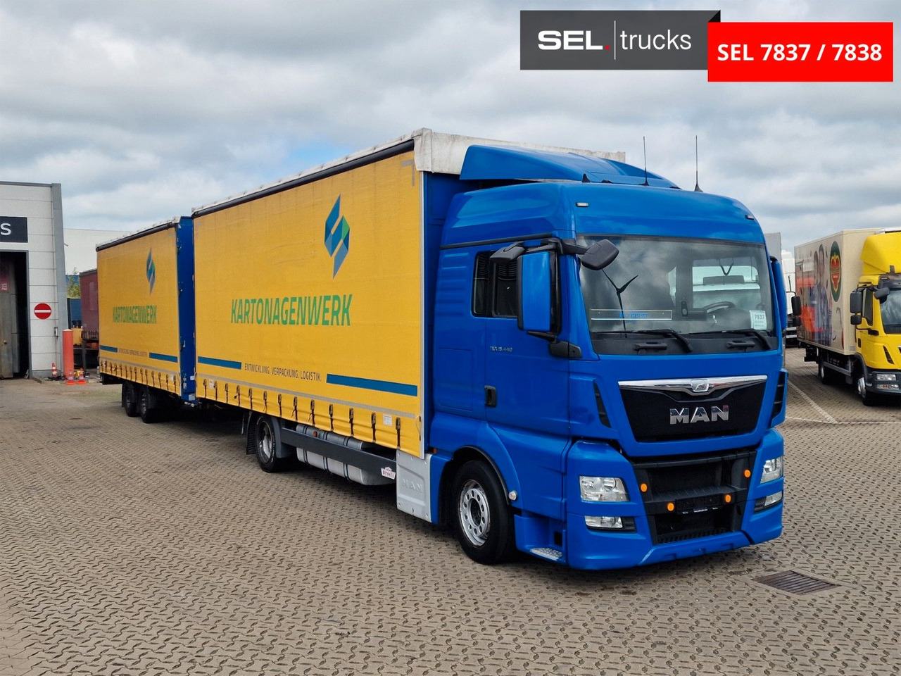 MAN TGX 18.440 4X2 LL-U/ Intarder /Hubdach/Durchlade - Caminhão com lona: foto 3 MAN TGX 18.440 4X2 LL-U/ Intarder /Hubdach/Durchlade - Caminhão com lona: foto 3