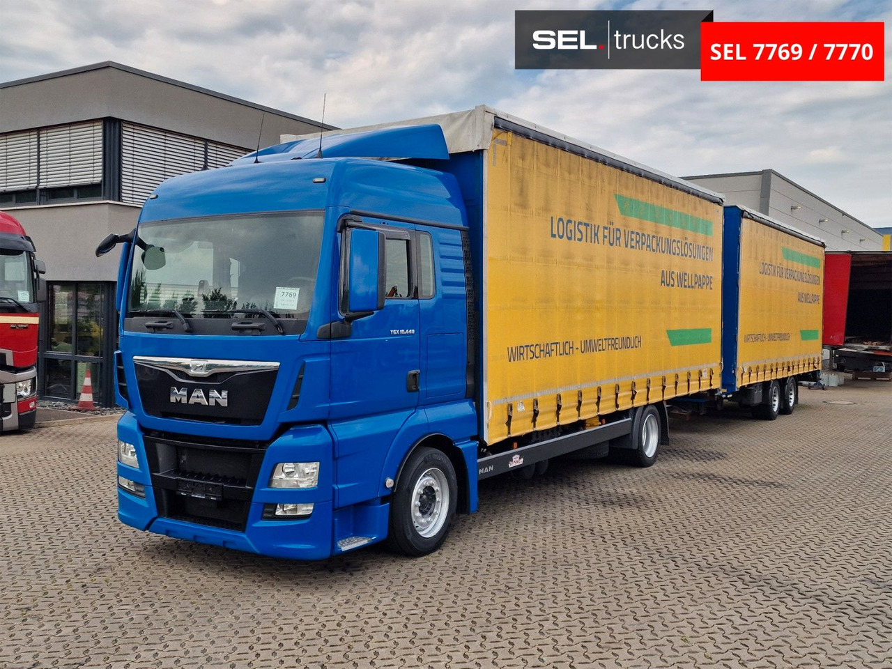 MAN TGX 18.440 4X2 LL-U/ Intarder/ Hubdach/Durchlade - Caminhão com lona: foto 1 MAN TGX 18.440 4X2 LL-U/ Intarder/ Hubdach/Durchlade - Caminhão com lona: foto 1