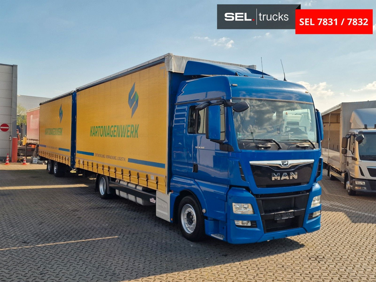 MAN TGX 18.440 4X2 LL-U / Intarder /Jumbo /Durchlade - Caminhão com lona: foto 3 MAN TGX 18.440 4X2 LL-U / Intarder /Jumbo /Durchlade - Caminhão com lona: foto 3