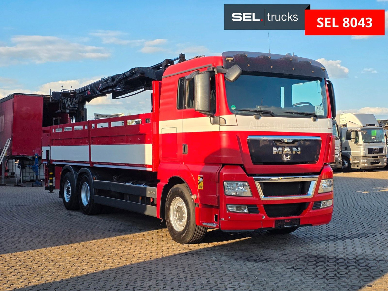MAN TGX 26.360 6x2-2 BL / Intarder / HIAB 166K PRO - Caminhão grua: foto 3 MAN TGX 26.360 6x2-2 BL / Intarder / HIAB 166K PRO - Caminhão grua: foto 3