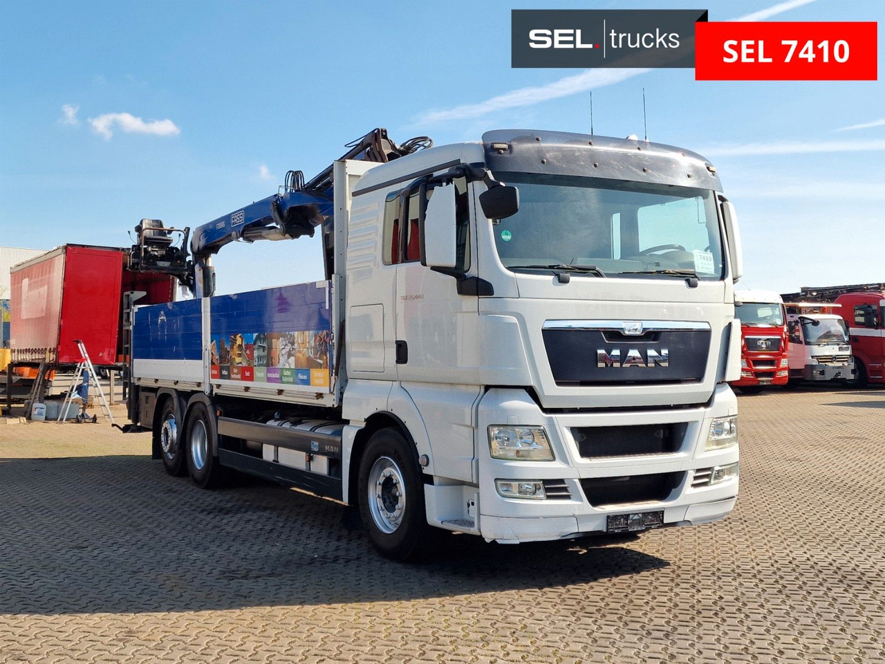 MAN TGX 26.440 6X2-2 LL /Intarder /Fassi /Lenkachse - Caminhão grua: foto 3 MAN TGX 26.440 6X2-2 LL /Intarder /Fassi /Lenkachse - Caminhão grua: foto 3