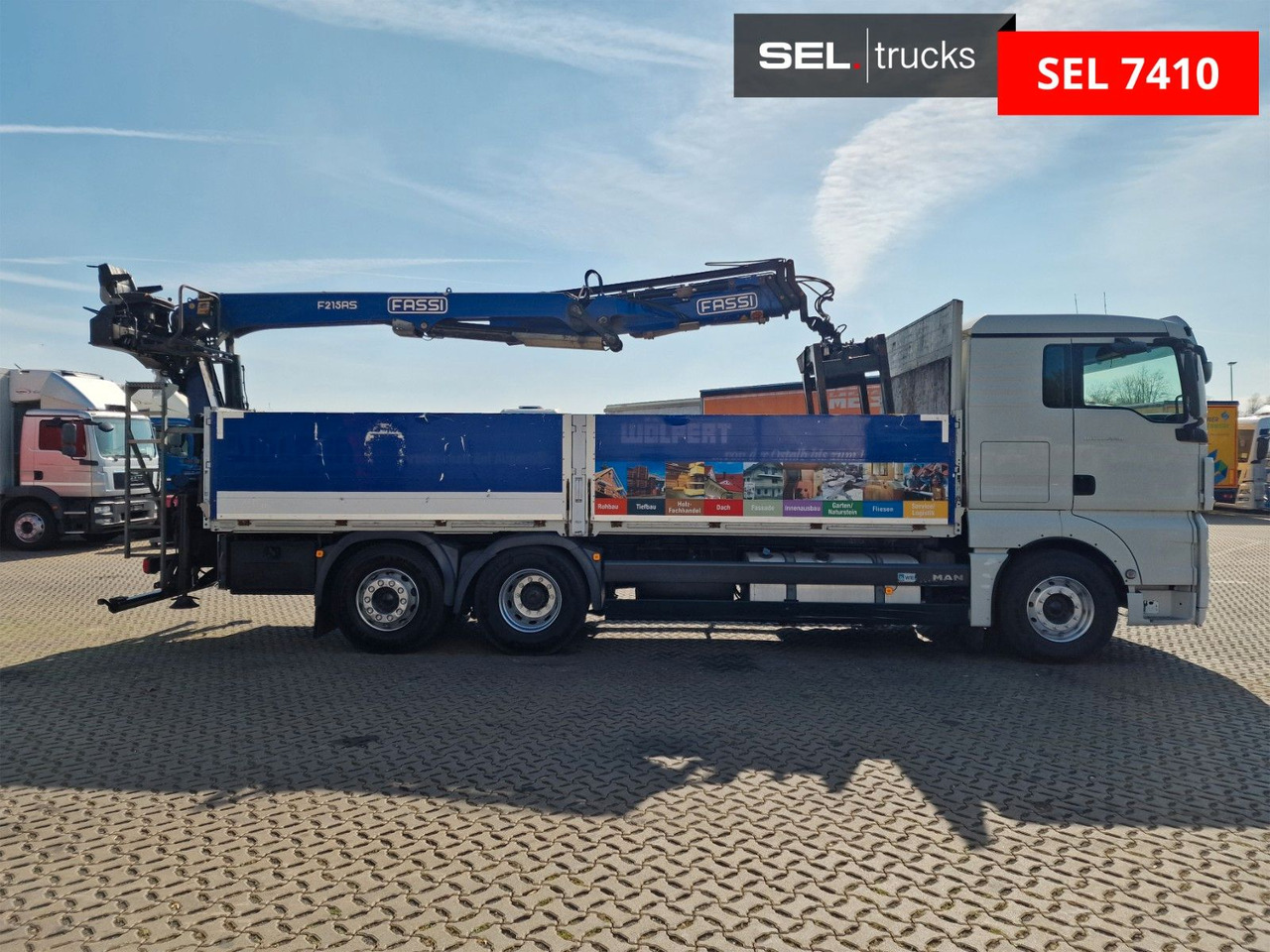 MAN TGX 26.440 6X2-2 LL /Intarder /Fassi /Lenkachse - Caminhão grua: foto 4 MAN TGX 26.440 6X2-2 LL /Intarder /Fassi /Lenkachse - Caminhão grua: foto 4