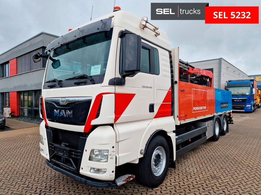 MAN TGX 26.440 / Intarder / Fassi / Lenkachse MAN TGX 26.440 / Intarder / Fassi / Lenkachse - Caminhão grua: foto 1 MAN TGX 26.440 / Intarder / Fassi / Lenkachse MAN TGX 26.440 / Intarder / Fassi / Lenkachse - Caminhão grua: foto 1