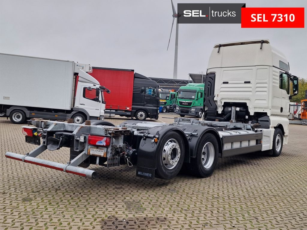 MAN TGX 26.460 6x2-2 LL / ZF Intarder / Standklima - Caminhão transportador de contêineres/ Caixa móvel: foto 5 MAN TGX 26.460 6x2-2 LL / ZF Intarder / Standklima - Caminhão transportador de contêineres/ Caixa móvel: foto 5