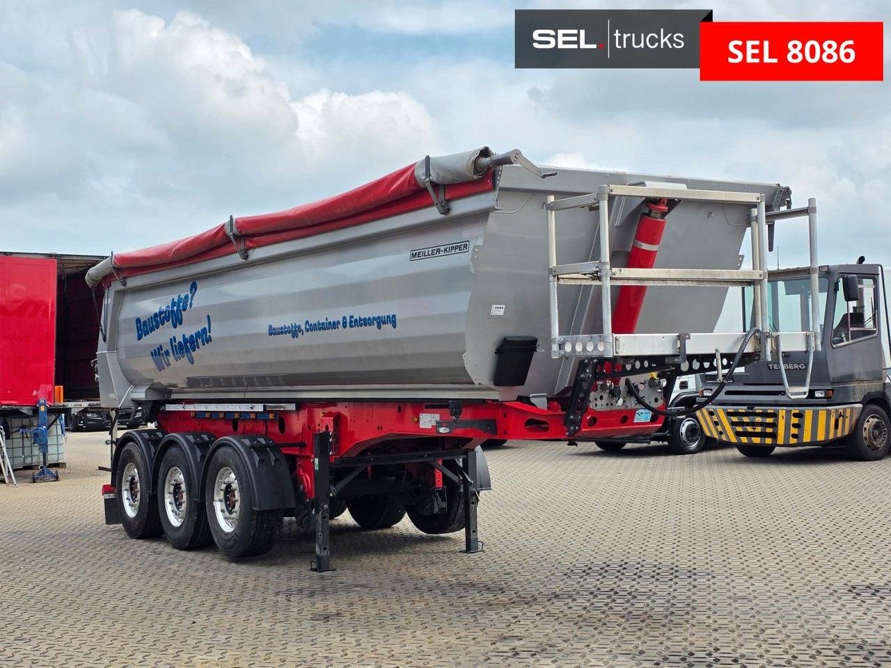 Meiller KISA3 / Alu-Felgen / Liftachse - Semireboque basculante: foto 4 Meiller KISA3 / Alu-Felgen / Liftachse - Semireboque basculante: foto 4