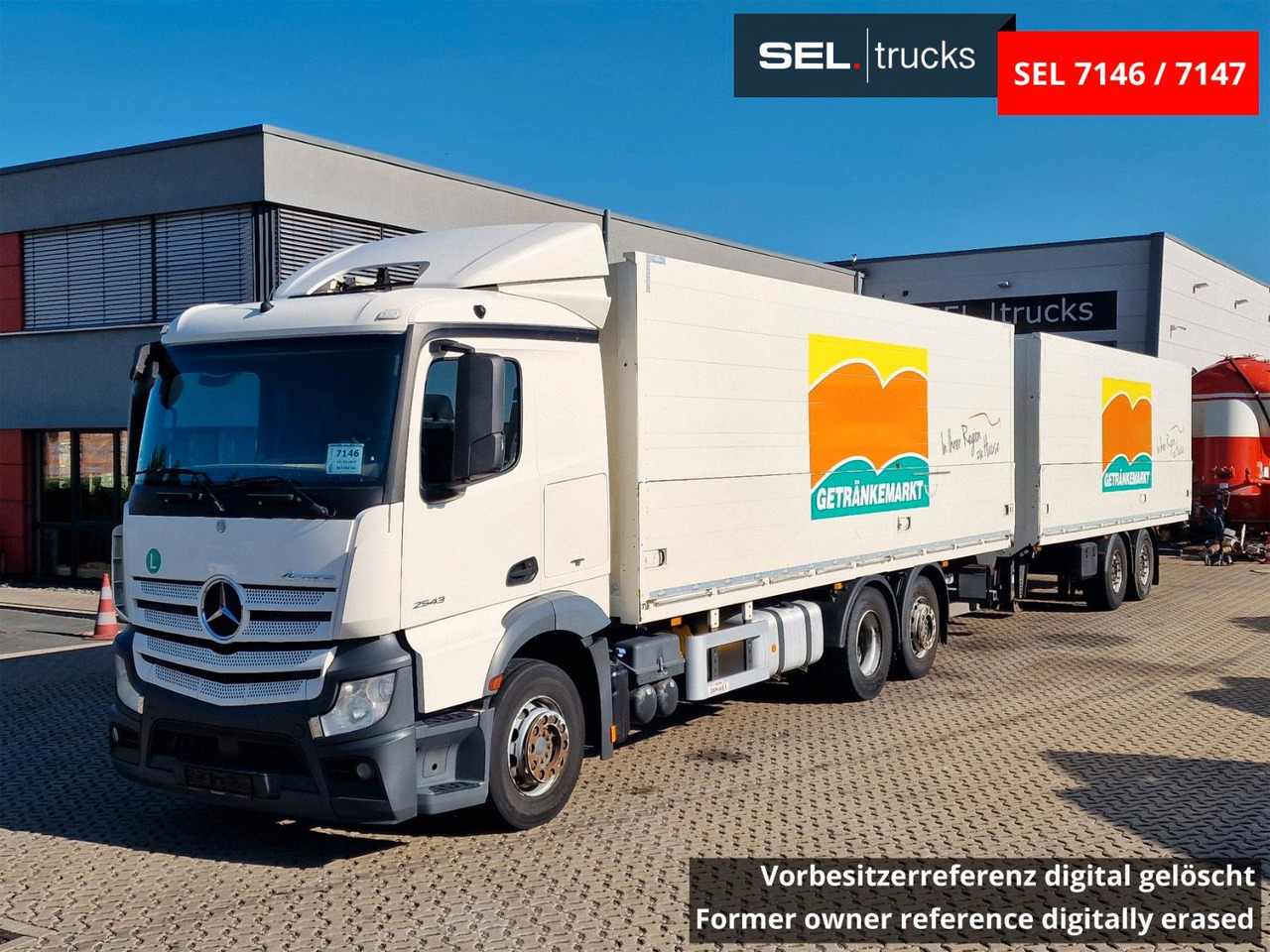 Mercedes-Benz Actros 2543 / Retarder / Lenkachse / Liftachse - Caminhão transporte de bebidas: foto 1 Mercedes-Benz Actros 2543 / Retarder / Lenkachse / Liftachse - Caminhão transporte de bebidas: foto 1