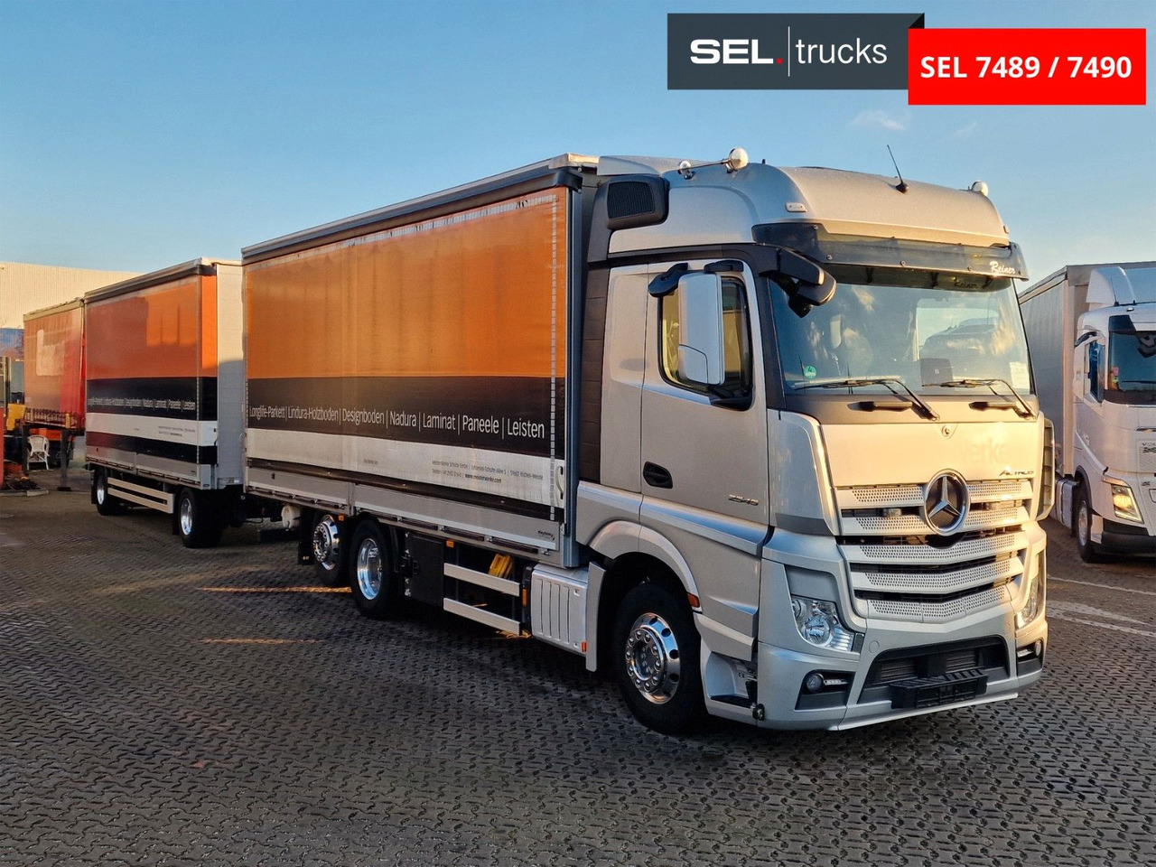 Mercedes-Benz Actros 2545 / Retarder / Alukappen / Standklima - Caminhão com lona: foto 3 Mercedes-Benz Actros 2545 / Retarder / Alukappen / Standklima - Caminhão com lona: foto 3