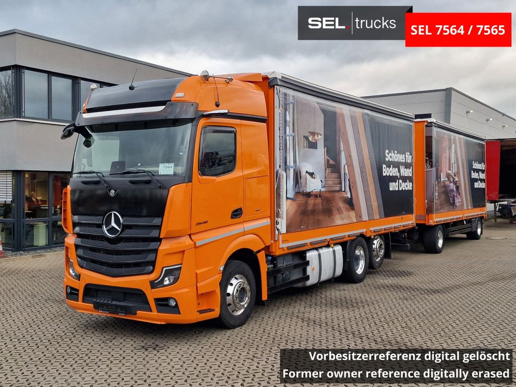 Mercedes-Benz Actros 2548 / Retarder - Caminhão com lona: foto 1 Mercedes-Benz Actros 2548 / Retarder - Caminhão com lona: foto 1