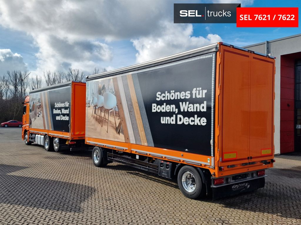Caminhão com lona Mercedes-Benz Actros 2548 / Retarder / Aluklappen / Euro 6E: foto 7