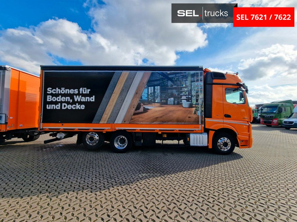 Caminhão com lona Mercedes-Benz Actros 2548 / Retarder / Aluklappen / Euro 6E: foto 10