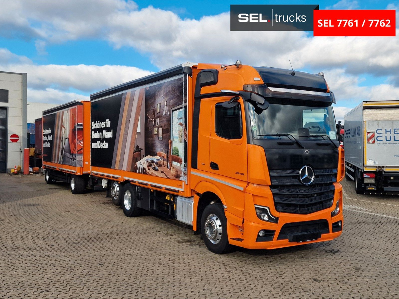 Mercedes-Benz Actros 2548 / Retarder / Euro 6E / Aluklappen - Caminhão com lona: foto 3 Mercedes-Benz Actros 2548 / Retarder / Euro 6E / Aluklappen - Caminhão com lona: foto 3