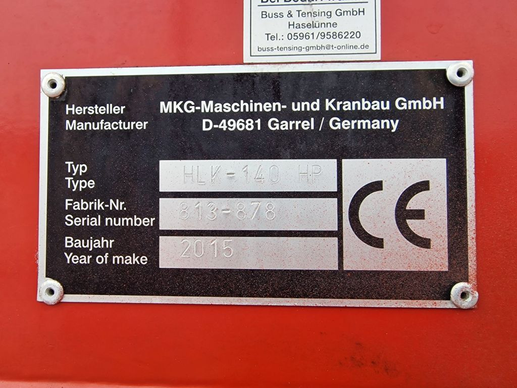Camião de caixa aberta/ Plataforma, Caminhão grua Mercedes-Benz Antos 1832 / MKG Kran: foto 10