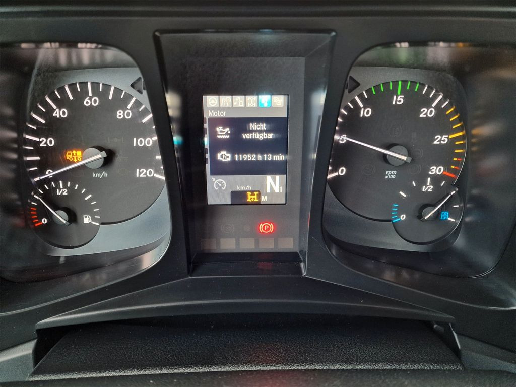 Camião de caixa aberta/ Plataforma, Caminhão grua Mercedes-Benz Antos 1832 / MKG Kran: foto 23