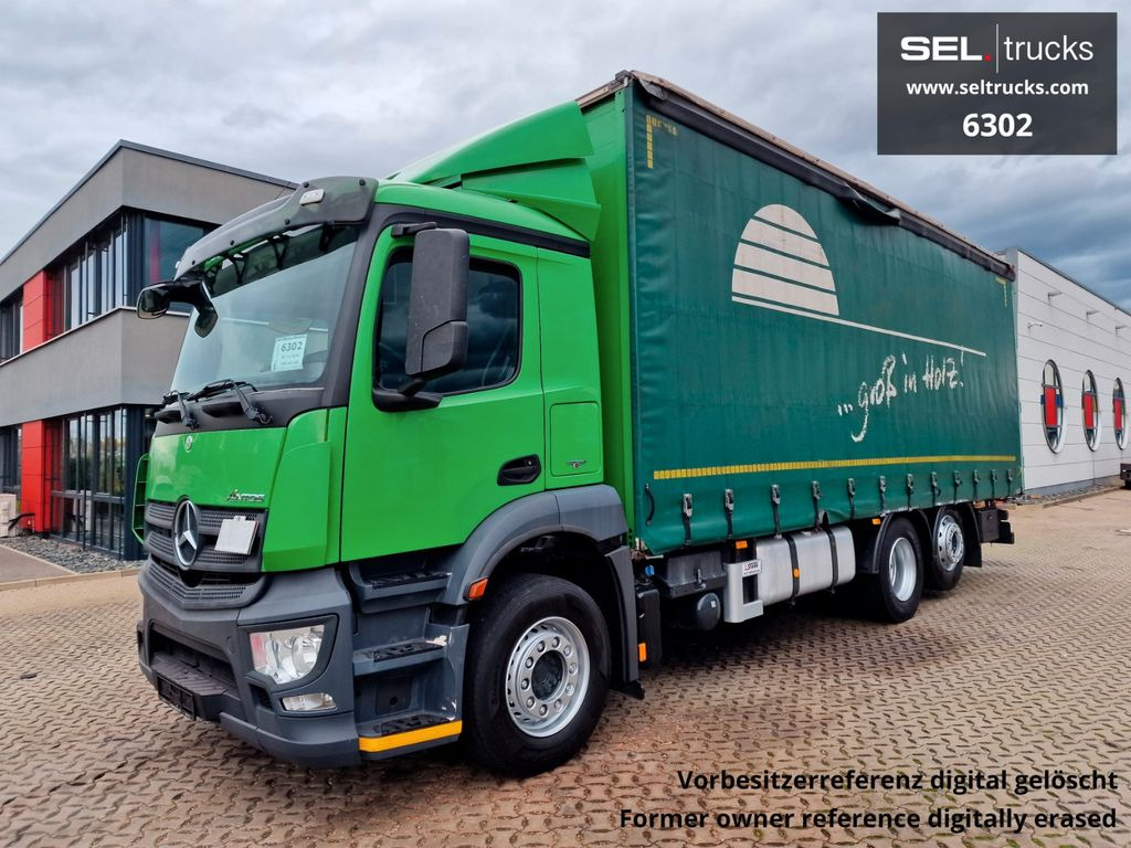 Mercedes-Benz Antos 2536 L / LENKACHSE / STERZANTE - Caminhão com lona: foto 1 Mercedes-Benz Antos 2536 L / LENKACHSE / STERZANTE - Caminhão com lona: foto 1