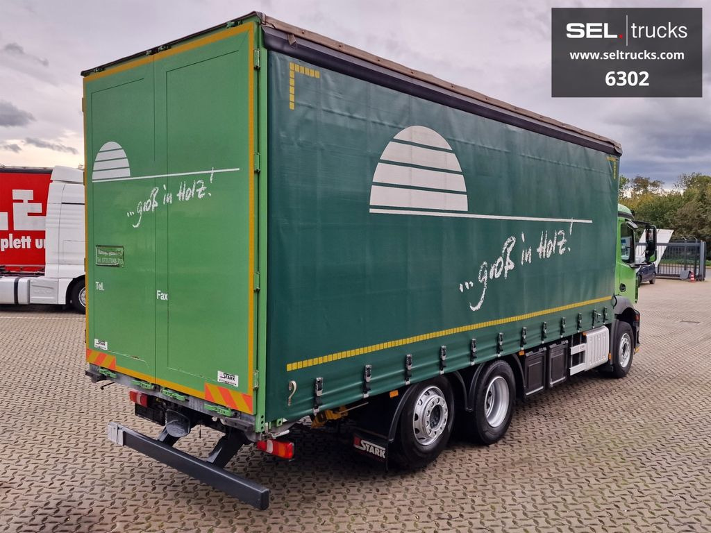 Mercedes-Benz Antos 2536 L / LENKACHSE / STERZANTE - Caminhão com lona: foto 5 Mercedes-Benz Antos 2536 L / LENKACHSE / STERZANTE - Caminhão com lona: foto 5