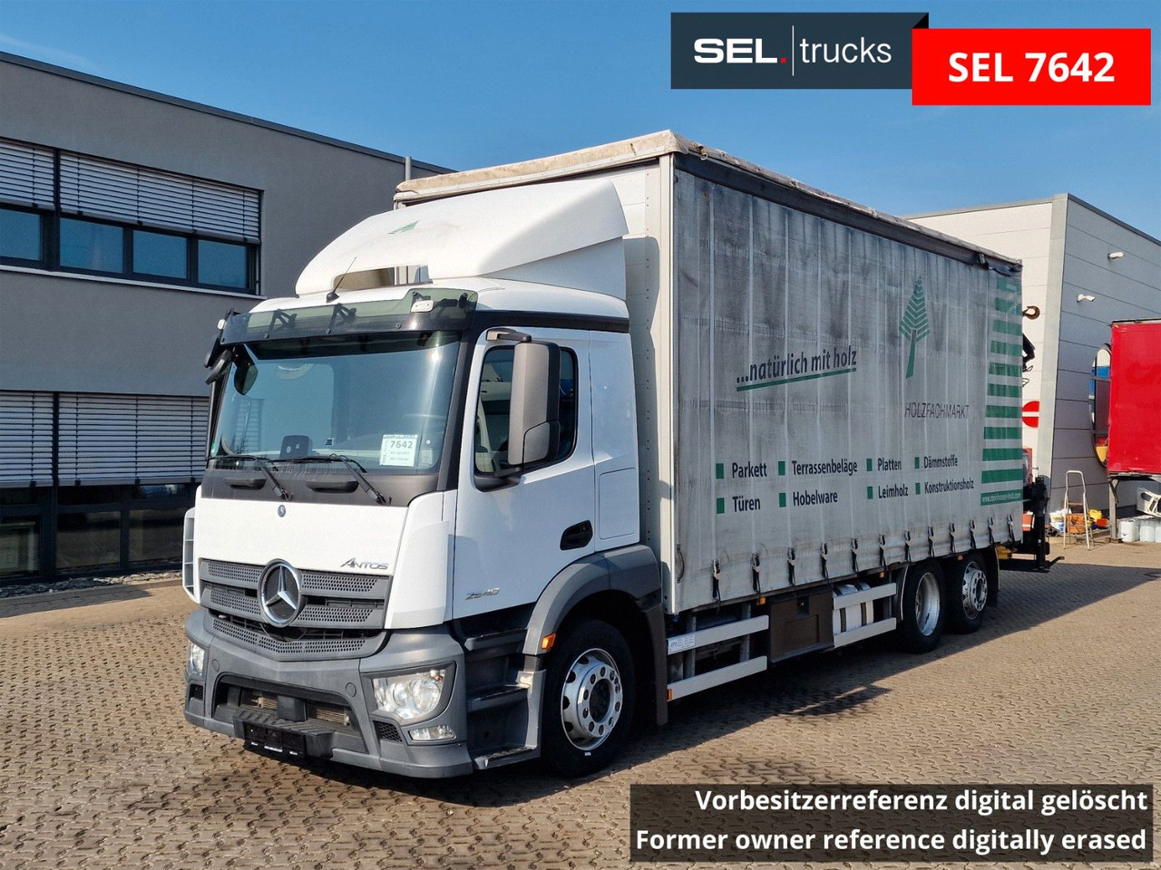 Mercedes-Benz Antos 2540 / Fernbedienung / Lenkachse - Caminhão grua: foto 2 Mercedes-Benz Antos 2540 / Fernbedienung / Lenkachse - Caminhão grua: foto 2