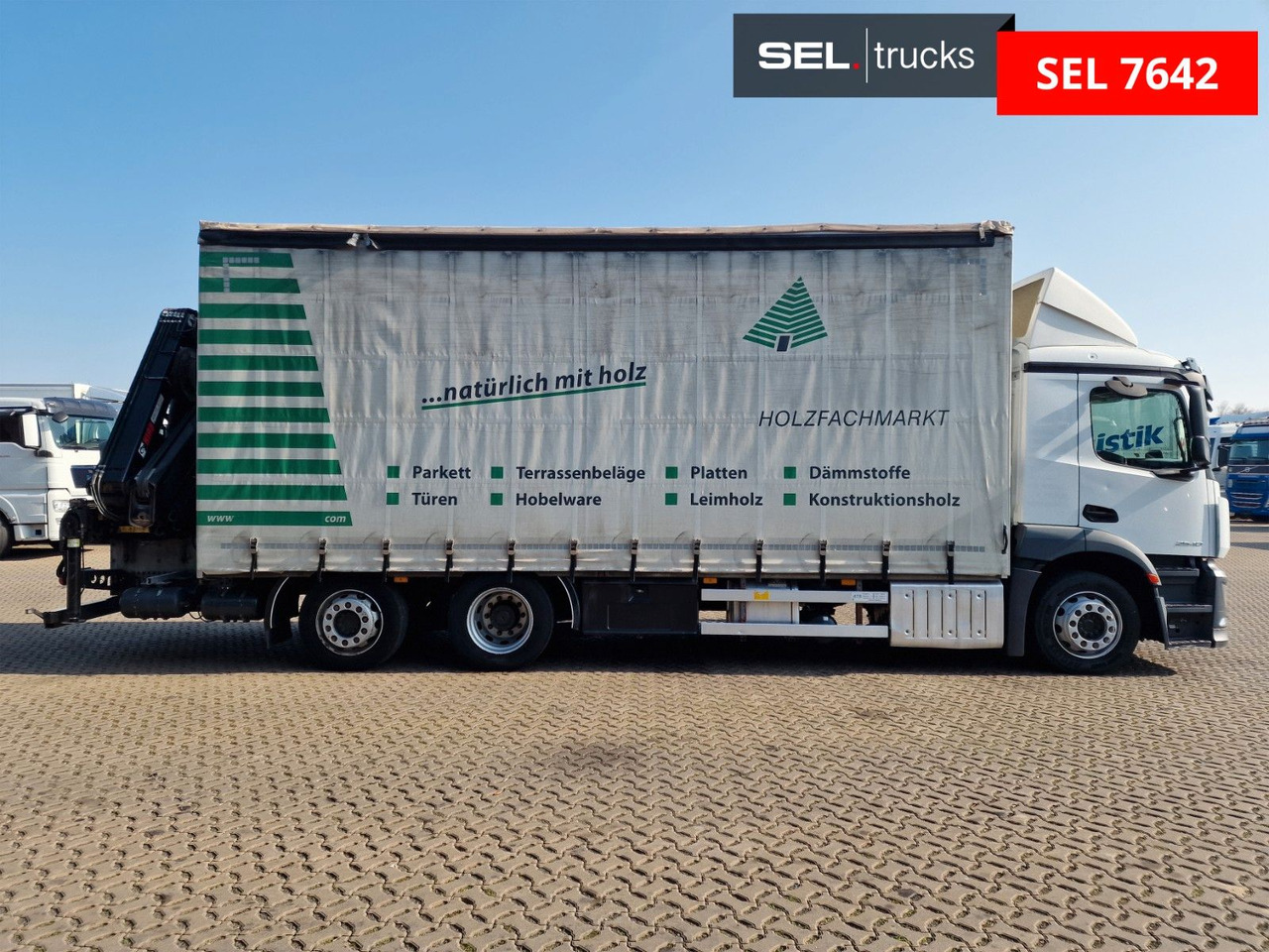 Mercedes-Benz Antos 2540 / Fernbedienung / Lenkachse - Caminhão grua: foto 5 Mercedes-Benz Antos 2540 / Fernbedienung / Lenkachse - Caminhão grua: foto 5