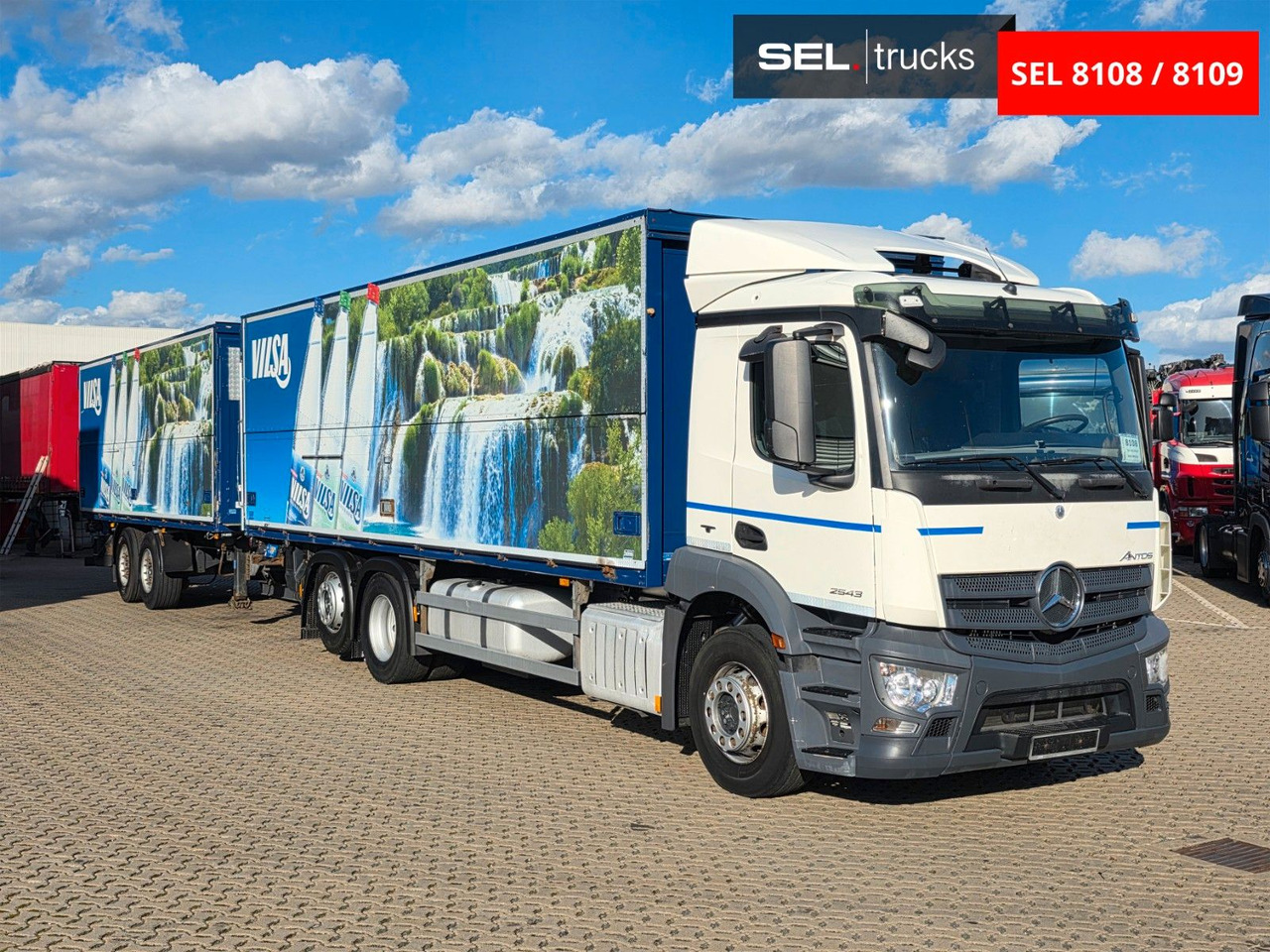 Mercedes-Benz Antos 2543 / Ldbw / Lenkachse / Liftachse - Caminhão transporte de bebidas: foto 3 Mercedes-Benz Antos 2543 / Ldbw / Lenkachse / Liftachse - Caminhão transporte de bebidas: foto 3