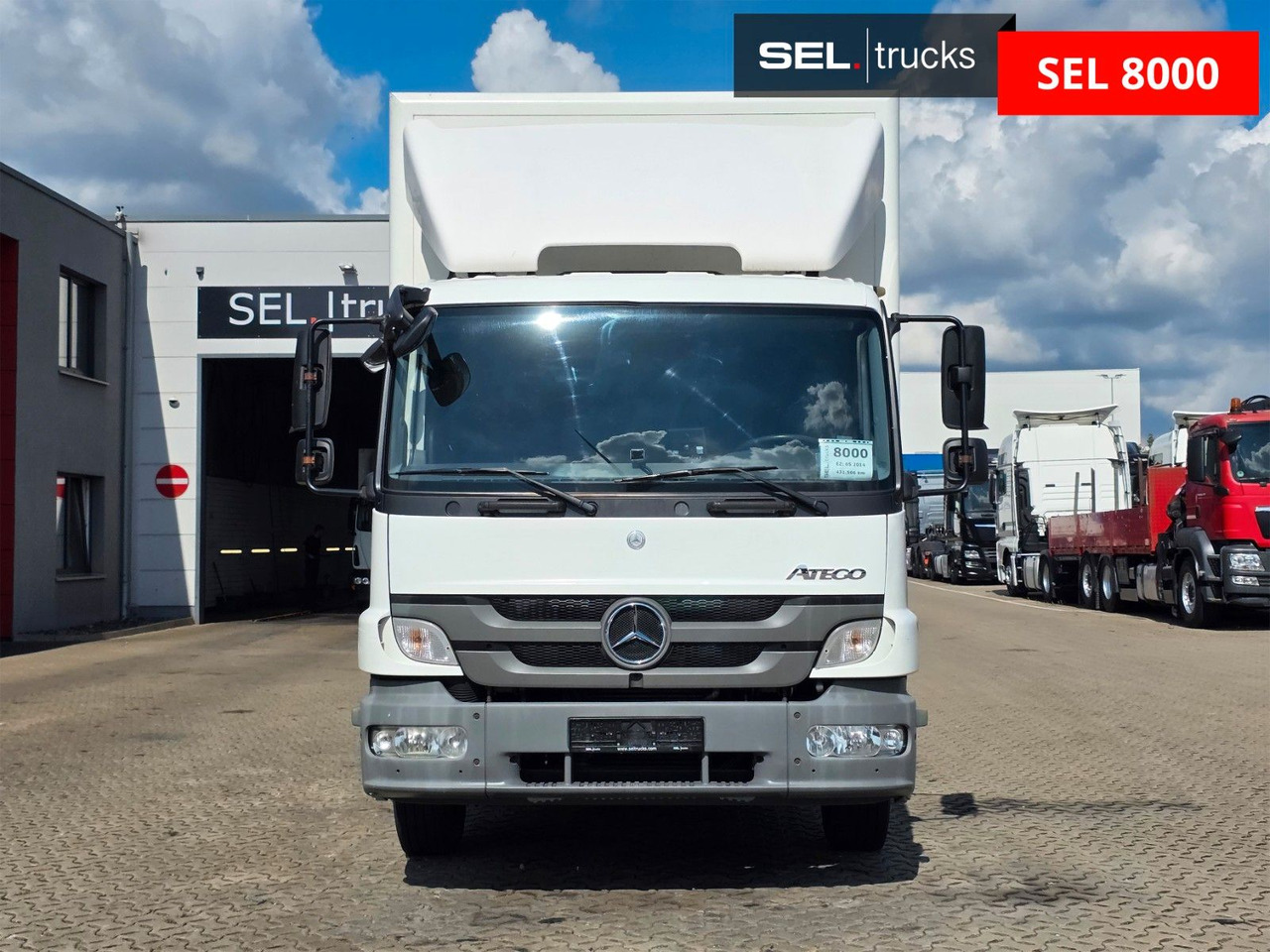 Mercedes-Benz Atego 1218 / Ladebordwand - Caminhão furgão: foto 2 Mercedes-Benz Atego 1218 / Ladebordwand - Caminhão furgão: foto 2