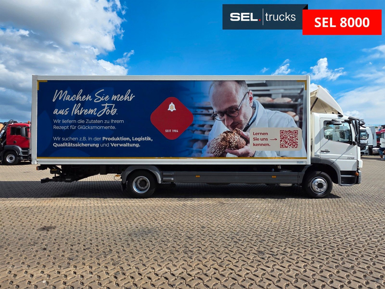 Mercedes-Benz Atego 1218 / Ladebordwand - Caminhão furgão: foto 4 Mercedes-Benz Atego 1218 / Ladebordwand - Caminhão furgão: foto 4