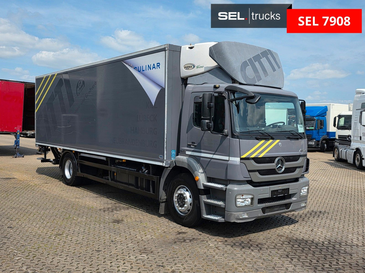 Mercedes-Benz Axor 1824L / Ladebordwand / Carrier Supra 950Mt - Caminhão frigorífico: foto 3 Mercedes-Benz Axor 1824L / Ladebordwand / Carrier Supra 950Mt - Caminhão frigorífico: foto 3