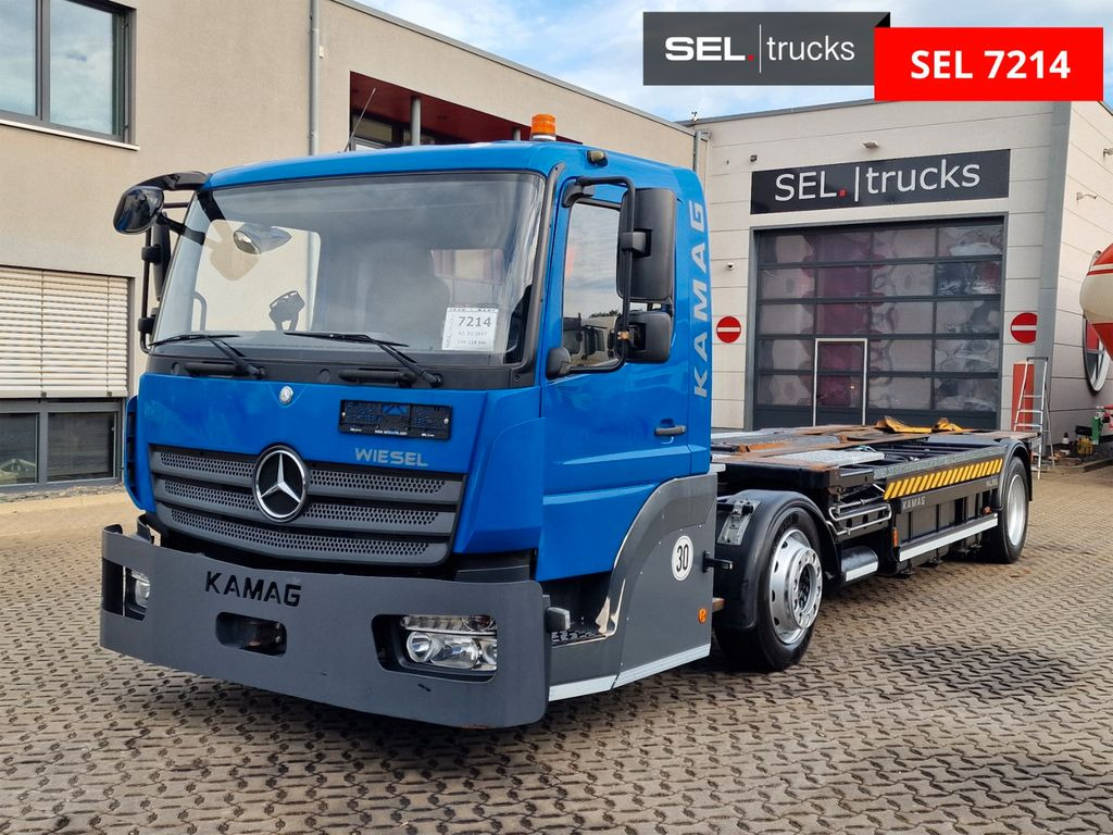 Mercedes-Benz KAMAG WBH25  - Caminhão transportador de contêineres/ Caixa móvel: foto 1 Mercedes-Benz KAMAG WBH25  - Caminhão transportador de contêineres/ Caixa móvel: foto 1