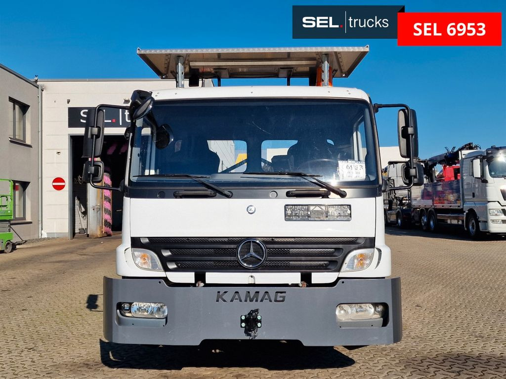 Mercedes-Benz Kamag WBH25 - Caminhão transportador de contêineres/ Caixa móvel: foto 2 Mercedes-Benz Kamag WBH25 - Caminhão transportador de contêineres/ Caixa móvel: foto 2