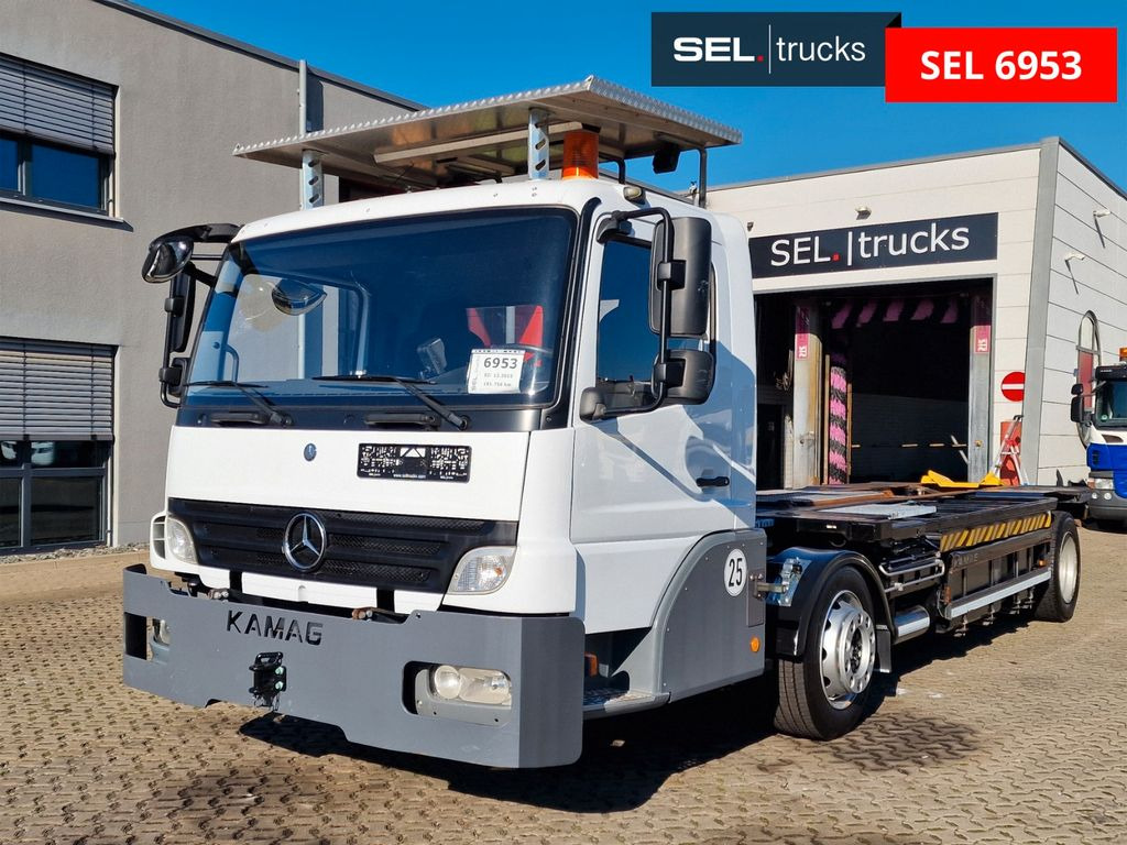 Mercedes-Benz Kamag WBH25 - Caminhão transportador de contêineres/ Caixa móvel: foto 1 Mercedes-Benz Kamag WBH25 - Caminhão transportador de contêineres/ Caixa móvel: foto 1