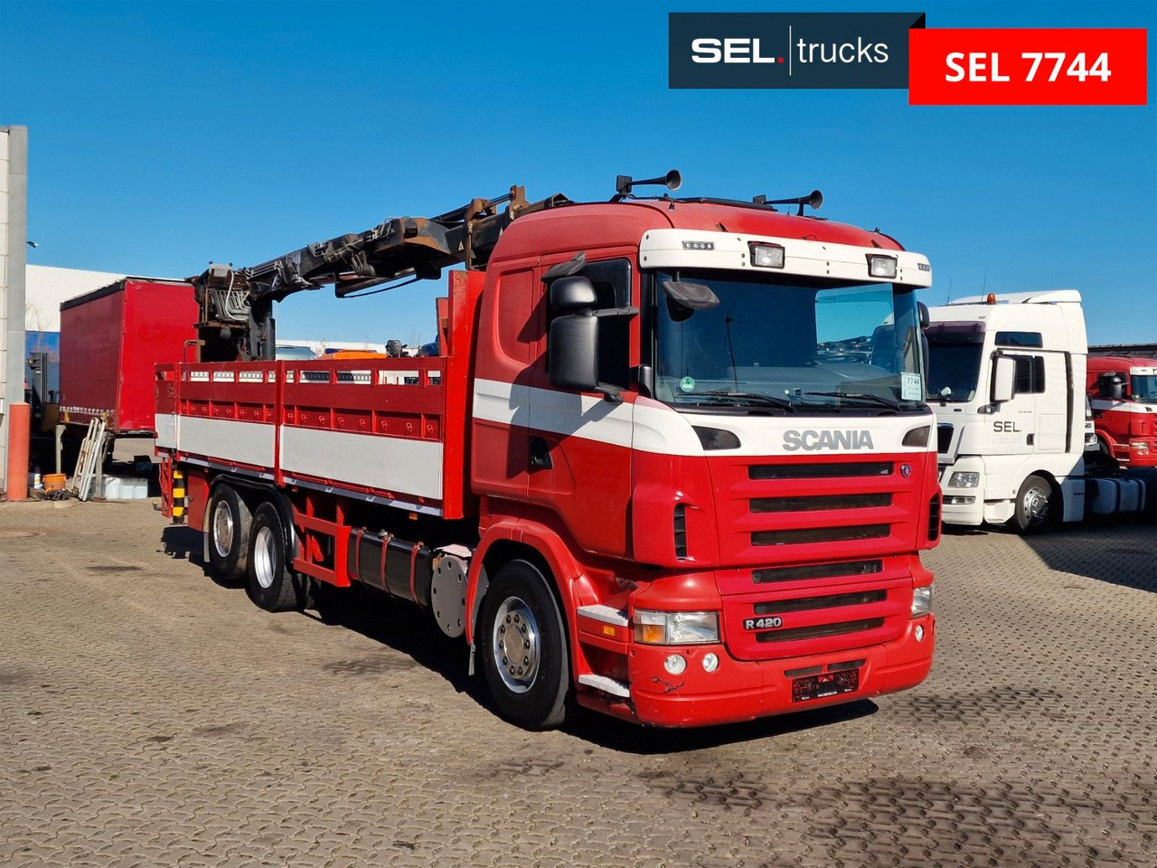 Scania R 340 LB6X2*4MNA /Retarder /HIAB 166K /Lenkachse - Caminhão grua: foto 3 Scania R 340 LB6X2*4MNA /Retarder /HIAB 166K /Lenkachse - Caminhão grua: foto 3
