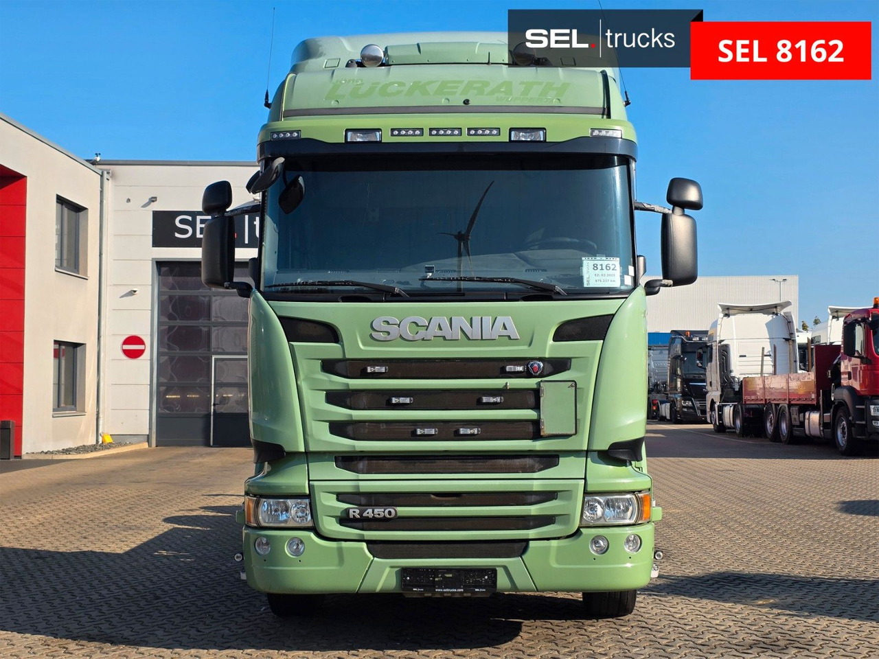 Scania R 450 LB6X2MNB / Retarder / STandklima - Caminhão transportador de contêineres/ Caixa móvel: foto 2 Scania R 450 LB6X2MNB / Retarder / STandklima - Caminhão transportador de contêineres/ Caixa móvel: foto 2