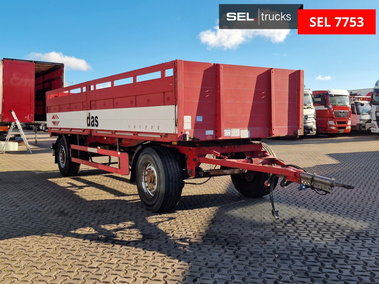 Schwarzmüller PA 2/E / Baustoff - Reboque plataforma/ Caixa aberta: foto 3 Schwarzmüller PA 2/E / Baustoff - Reboque plataforma/ Caixa aberta: foto 3