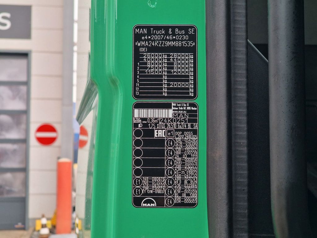 Tractor MAN TGS 26.510 6x2/4 BL SA / ZF Intarder / Lenkachse MAN TGS 26.510 6x2/4 BL SA / ZF Intarder / Lenkachse: foto 14 Tractor MAN TGS 26.510 6x2/4 BL SA / ZF Intarder / Lenkachse MAN TGS 26.510 6x2/4 BL SA / ZF Intarder / Lenkachse: foto 14