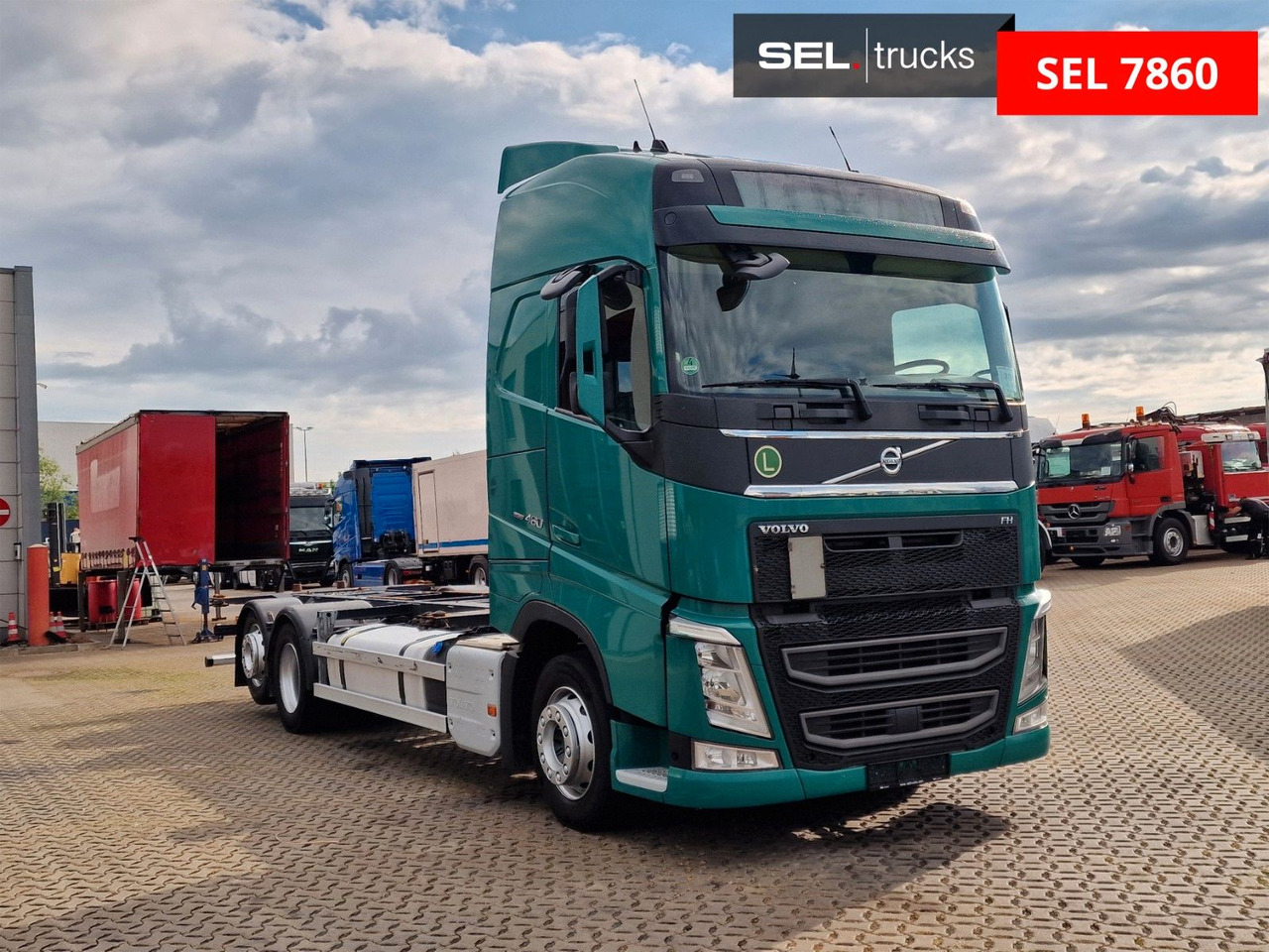 Volvo FH 460 / Navi / Liftachse / Euro 6D - Caminhão transportador de contêineres/ Caixa móvel: foto 3 Volvo FH 460 / Navi / Liftachse / Euro 6D - Caminhão transportador de contêineres/ Caixa móvel: foto 3