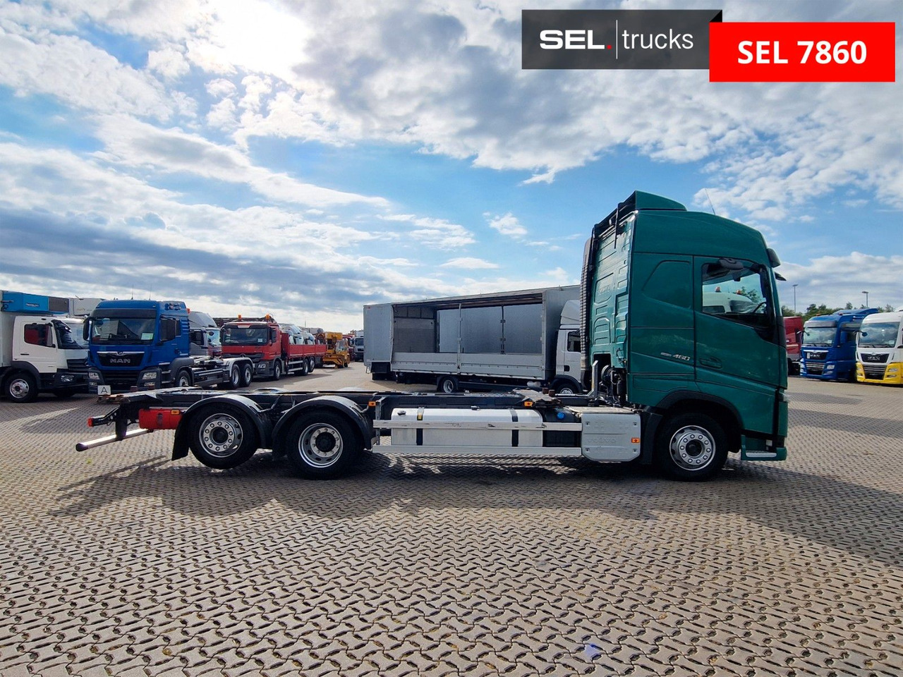 Volvo FH 460 / Navi / Liftachse / Euro 6D - Caminhão transportador de contêineres/ Caixa móvel: foto 4 Volvo FH 460 / Navi / Liftachse / Euro 6D - Caminhão transportador de contêineres/ Caixa móvel: foto 4