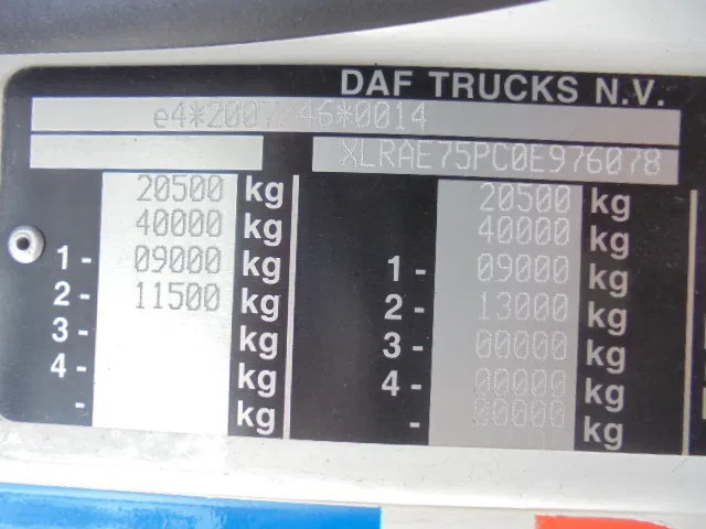 Caminhão chassi DAF CF 250 NL TRUCK: foto 18