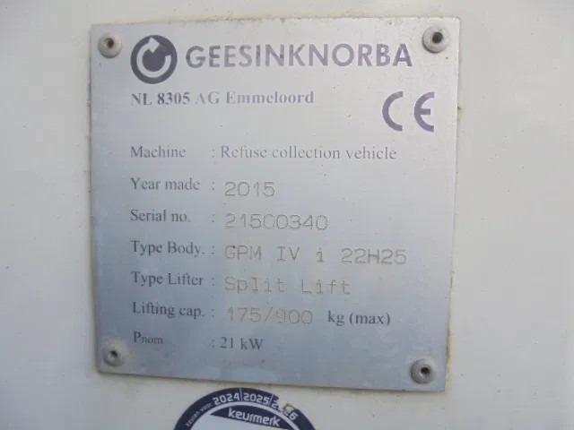 Caminhão de lixo DAF CF 290 6X2 NL TRUCK: foto 20 Caminhão de lixo DAF CF 290 6X2 NL TRUCK: foto 20