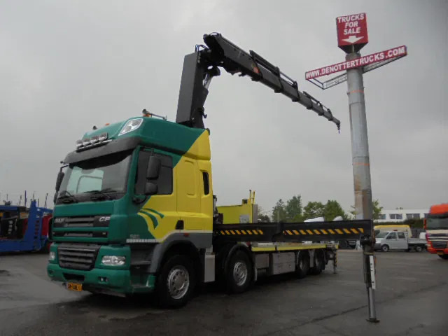 DAF FAD 85-460 8X4 - Camião de caixa aberta/ Plataforma, Caminhão grua: foto 1 DAF FAD 85-460 8X4 - Camião de caixa aberta/ Plataforma, Caminhão grua: foto 1