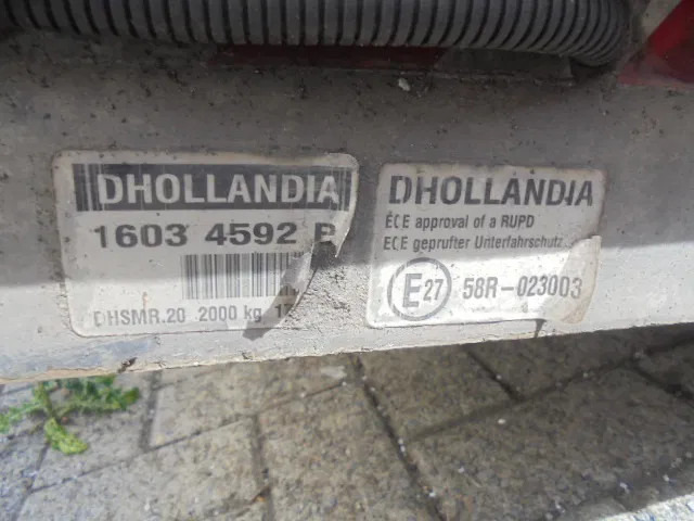 Dhollandia ONDERVOUWKLEP DHSMR.20 - Rampa hidráulica: foto 4 Dhollandia ONDERVOUWKLEP DHSMR.20 - Rampa hidráulica: foto 4