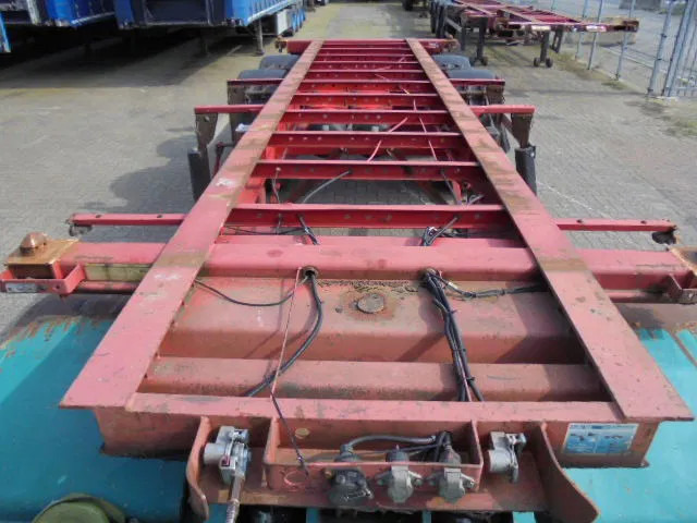 Groenewegen 20 CC-10-18 - Semireboque transportador de contêineres/ Caixa móvel: foto 2 Groenewegen 20 CC-10-18 - Semireboque transportador de contêineres/ Caixa móvel: foto 2