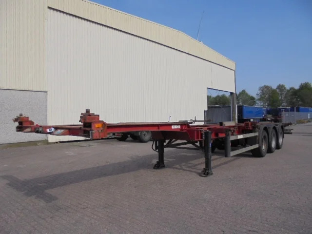 Groenewegen 40CC-16-27TUN - Semireboque transportador de contêineres/ Caixa móvel: foto 1 Groenewegen 40CC-16-27TUN - Semireboque transportador de contêineres/ Caixa móvel: foto 1