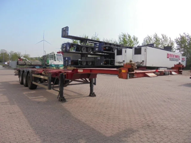 Groenewegen 40CC-16-27TUN - Semireboque transportador de contêineres/ Caixa móvel: foto 2 Groenewegen 40CC-16-27TUN - Semireboque transportador de contêineres/ Caixa móvel: foto 2