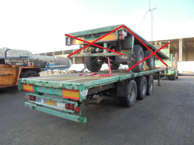 Groenewegen DROS-10-24 BPW DRUM BRAKE - Semi-reboque plataforma/ Caixa aberta: foto 4 Groenewegen DROS-10-24 BPW DRUM BRAKE - Semi-reboque plataforma/ Caixa aberta: foto 4