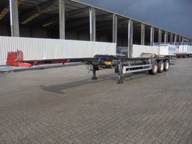 Pacton T3 007 45 FT NL KENTEKEN 10 IN STOCK - Semireboque transportador de contêineres/ Caixa móvel: foto 1 Pacton T3 007 45 FT NL KENTEKEN 10 IN STOCK - Semireboque transportador de contêineres/ Caixa móvel: foto 1