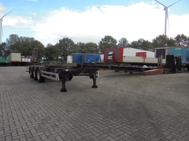 Pacton T3 007 45 FT NL KENTEKEN 10X IN STOCK - Semireboque transportador de contêineres/ Caixa móvel: foto 2 Pacton T3 007 45 FT NL KENTEKEN 10X IN STOCK - Semireboque transportador de contêineres/ Caixa móvel: foto 2